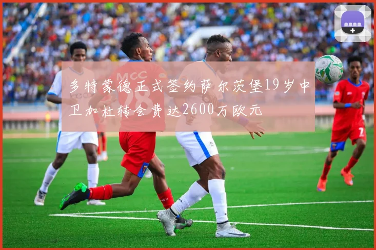 多特蒙德正式签约萨尔茨堡19岁中卫加杜转会费达2600万欧元